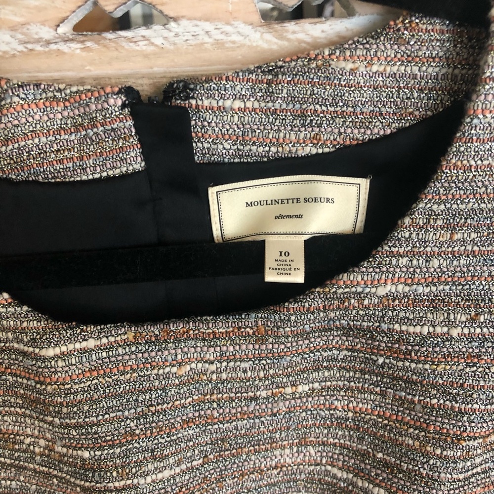 Anthropologie Moulinette Soeurs shimmer dress - Picture 3 of 6